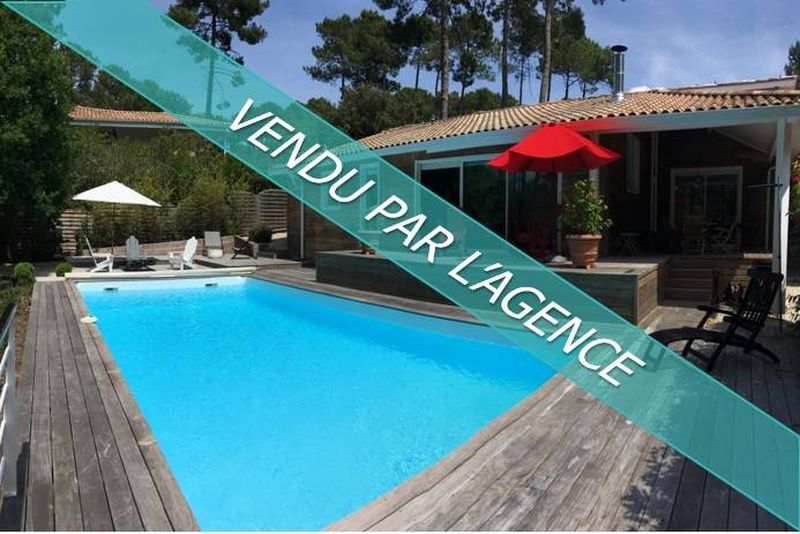 Magnifique Villa contemporaine 3 chambres avec piscine chauffée, domaine du golf, garage - Lacanau ocean 33